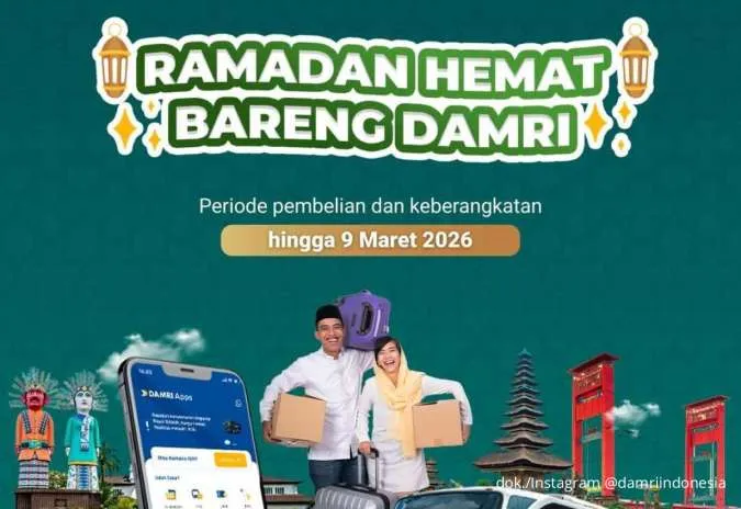 Promo Tiket DAMRI Ramadhan 2026: Hemat ke Kampung Halaman Mulai Rp 124 Ribuan