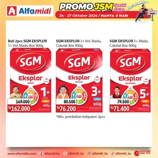 Promo JSM Alfamidi Spesial Gajian Periode 24-27 Oktober 2024