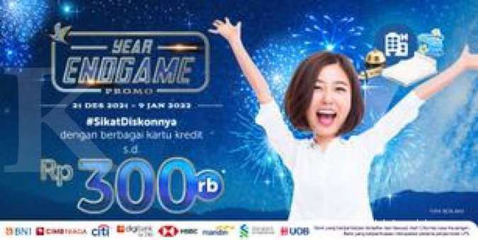 Year Endgame Promo! Diskon Hotel hingga Rp 300.000 dari Kartu Kredit Berbagai Bank