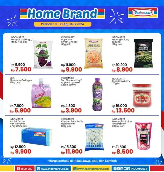 Promo Indomaret Super Hemat Periode 8-21 Agustus 2024