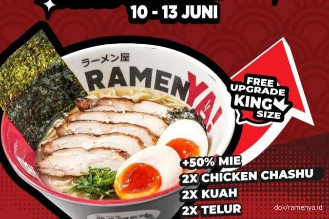 Promo Makanan 10-13 Juni 2024: Chatime, Ramen Ya, dan Golden Lamian Serba Diskon