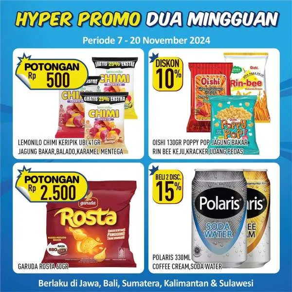 Promo Hypermart Dua Mingguan Periode 7-20 November 2024