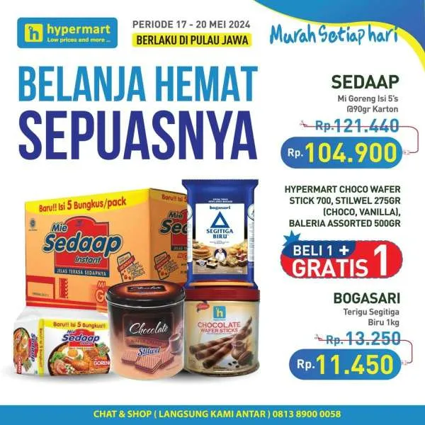 Promo JSM Hypermart Hyper Diskon Weekend Periode 17-20 Mei 2024