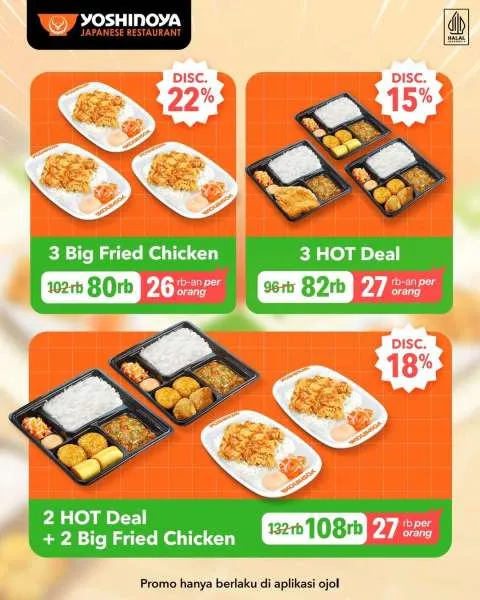 Promo Ojol Yoshinoya Mei