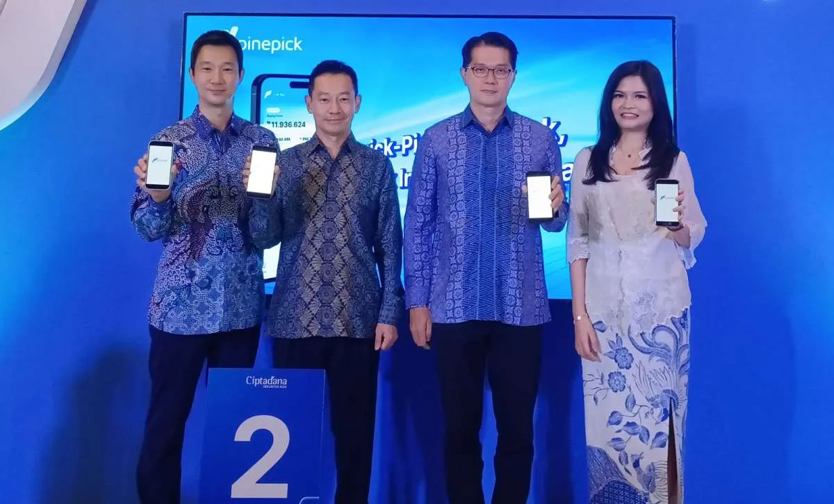 Luncurkan PinePick, Ciptadana Sekuritas Targetkan 1.000 Pengguna Baru Tiap Bulan