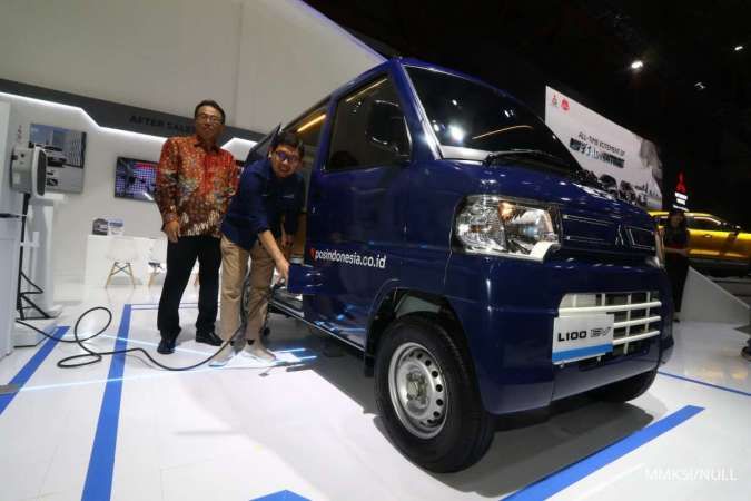 MMKSI Umumkan Penjualan Mitsubishi L100 EV dan Mitsubishi Xforce di IIMS 2024