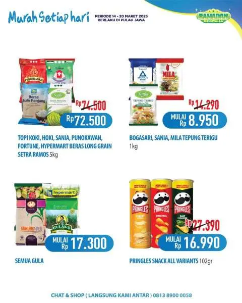 Promo JSM Hypermart Hyper Diskon Weekend Periode 14-17 Maret 2025