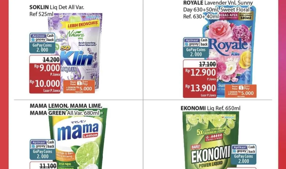 Promo JSM Alfamidi 4-7 Desember 2025, Mama Lemon-Ultra Milk Diskon Gajian