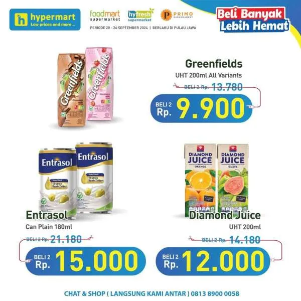 Promo Hypermart Beli Banyak Lebih Hemat Periode 20-26 September 2024