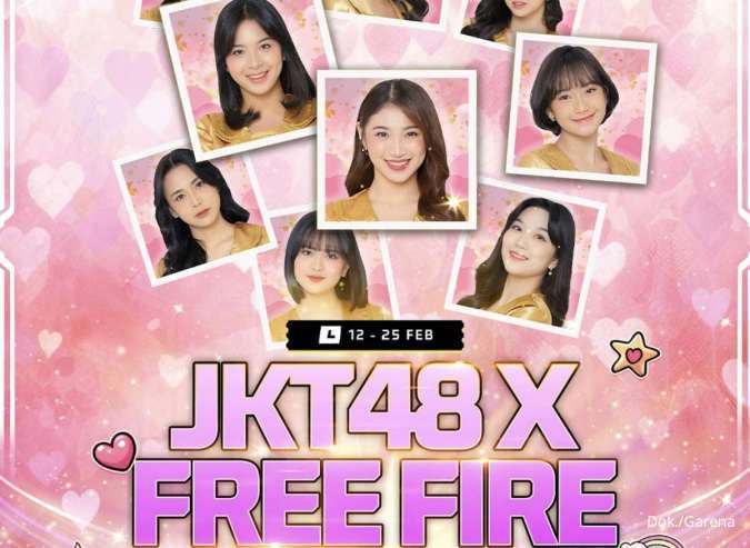 Free Fire X JKT48, Kolaborasi Teranyar ini Hadirkan Event hingga Hadiah Gratis