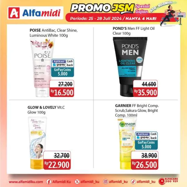 Promo JSM Alfamidi Hanya 4 Hari Spesial Gajian Periode 25-28 Juli 2024