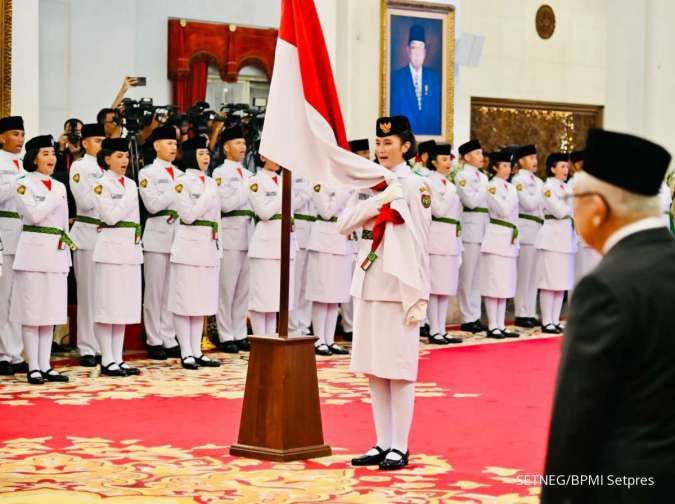 Presiden Jokowi Kukuhkan 76 Anggota Paskibraka Tahun 2023, Ini Daftarnya