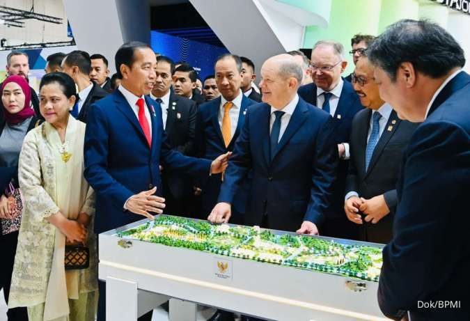 Maket IKN Buatan Pola Raya Studio Meriahkan Hannover Messe 2023