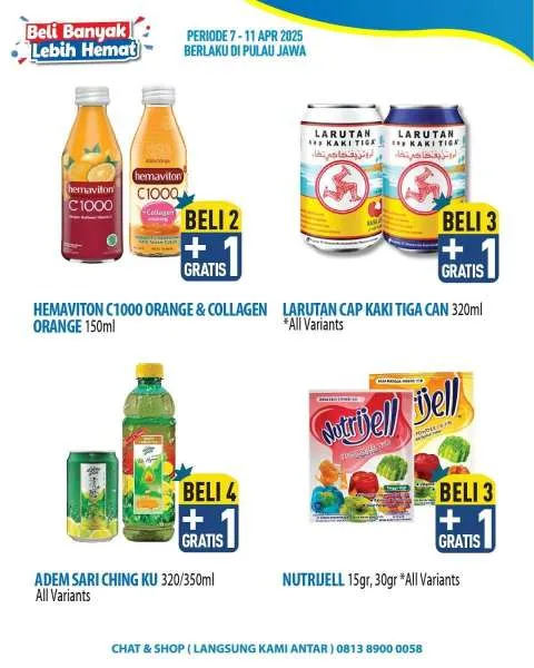 Promo Hypermart Beli Banyak Lebih Hemat Periode 11-17 April 2025
