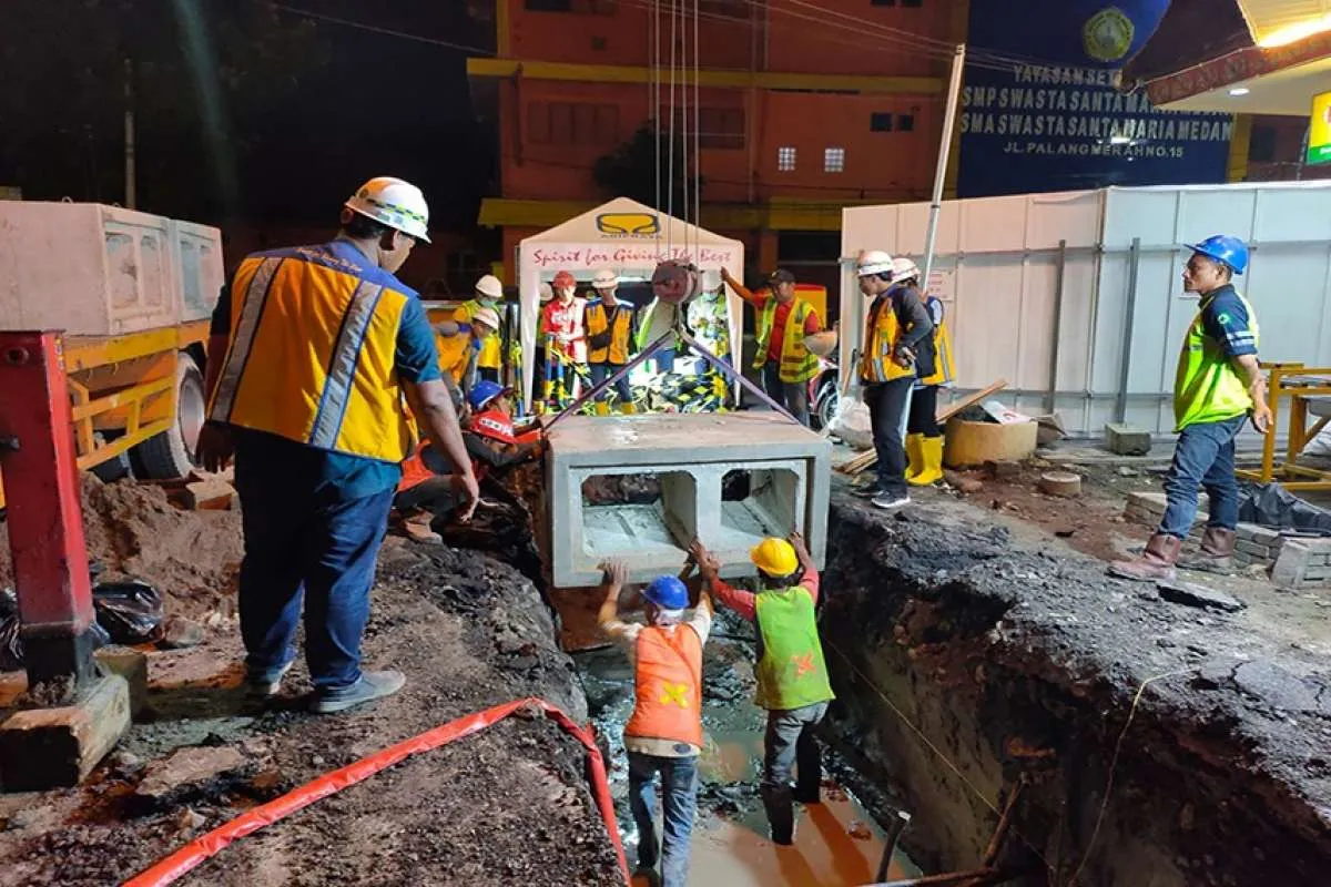 Brantas Abipraya Tata Kota Lama Kesawan Medan, Siap Jadi Tujuan Wisata Heritage