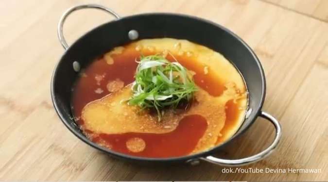 Menu Makan Malam Praktis dan Sehat, Resep Steam Telur Lembut Cuma 3 Bahan