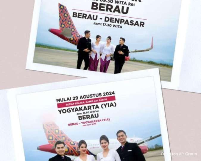 Batik Air Luncurkan Rute Baru DiIndonesiaAja, Terbang Langsung Bali & Yogya ke Berau