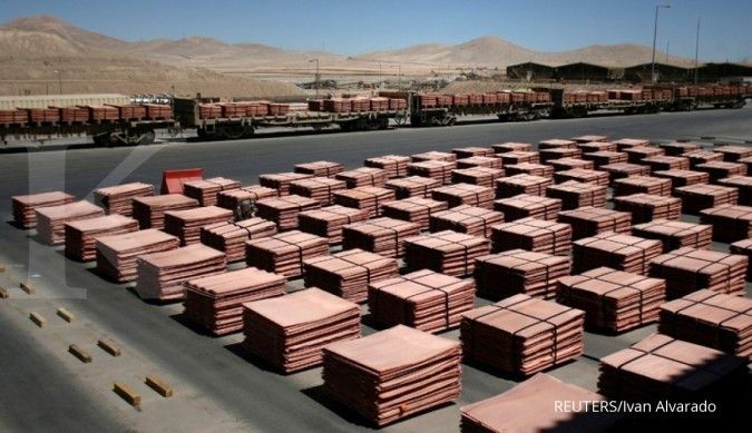 Perlambatan properti China tekan harga logam industri
