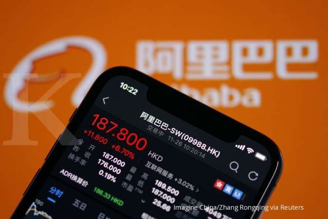 Saham Alibaba melonjak dalam debut perdana, beri sinyal positif bagi Hong Kong