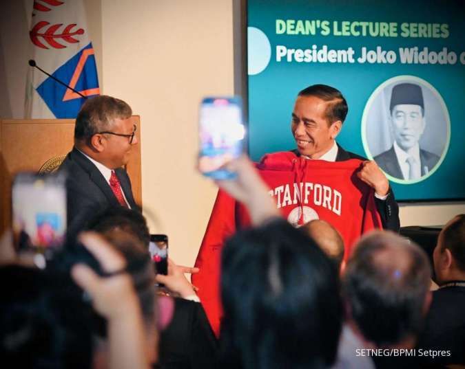 Presiden Jokowi Kuliah Umum di Stanford University, San Fransisco, AS