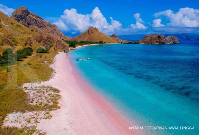 Wisata Labuan Bajo adalah Pink Beach