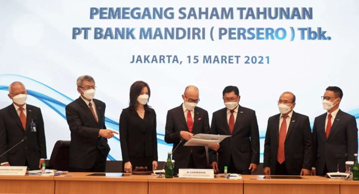 RUPST Bank Mandiri: Kepala BPKP jadi Komisaris, Timothy Utama masuk direksi
