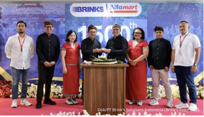 Perkuat Pengelolaan Kas, Brink’s Indonesia dan Alfamart Capai 1.500 Unit DRS Machine