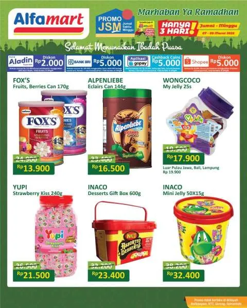 Promo JSM Alfamart Periode 7-9 Maret 2025