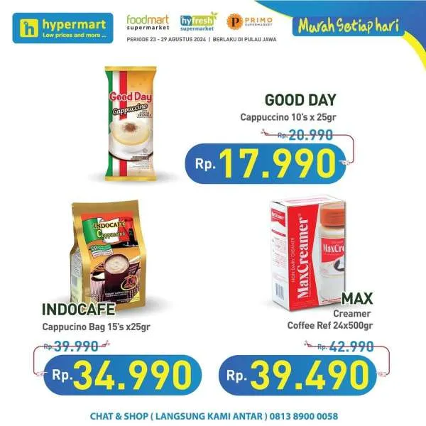 Promo JSM Hypermart Hyper Diskon Weekend Periode 23-26 Agustus 2024