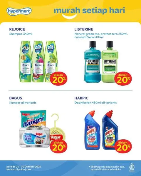 Promo JSM Hypermart Weekend Periode 24-27 Oktober 2025