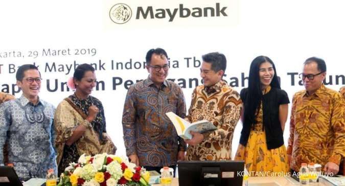 Laba bersih Bank Maybank Indonesia (BNII) turun 3,3% pada kuartal III 2021