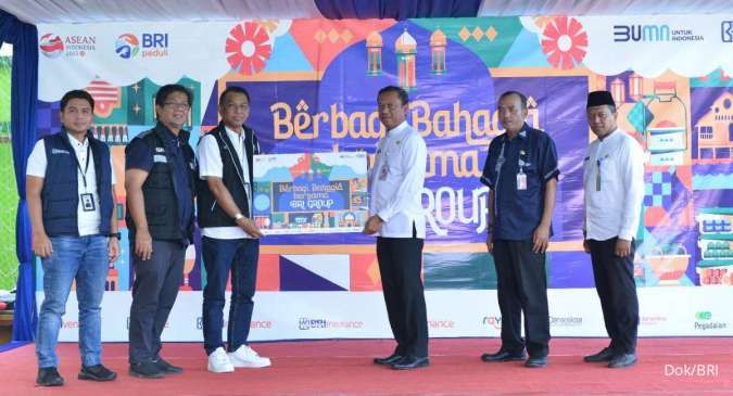 Berbagi Bahagia BRI Group, BRI Regional Office Jakarta 2 Bagikan 1000 Paket Sembako