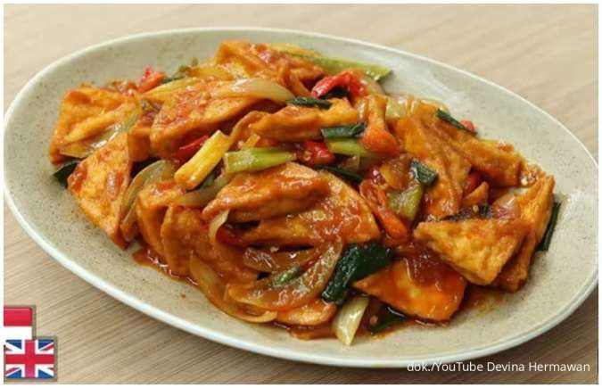 Resep Tahu Saus Padang yang Pedas dan Gurih, Solusi Menu Praktis Keluarga