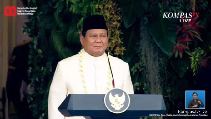 Perdana, Presiden Prabowo Pimpin Upacara HUT Kemerdekaan RI di Istana Merdeka