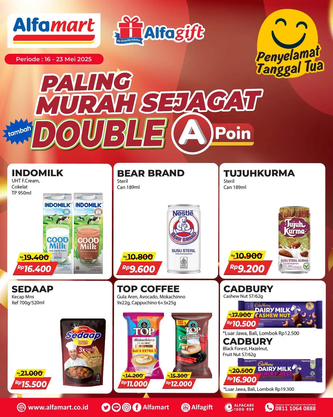 Promo Alfamart Paling Murah Sejagat Periode 16-23 Mei 2025