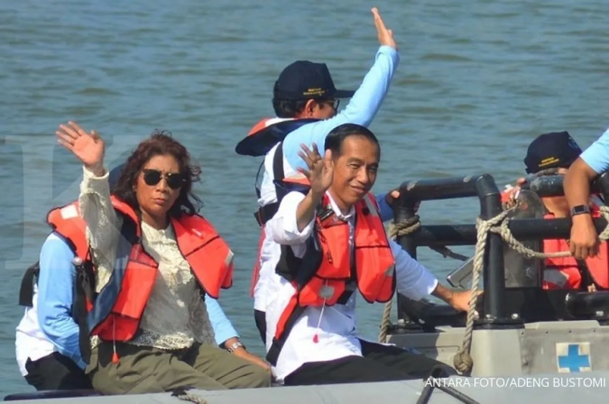 Saat Jokowi mendengar keluhan nelayan di Pangandaran