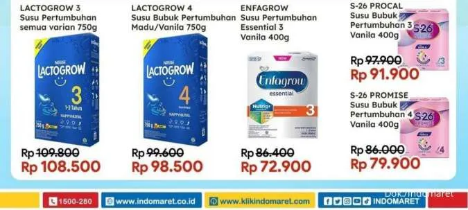 Promo Indomaret Susu Sehat Harga Hemat Periode 16-28 Februari 2022