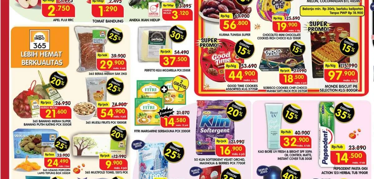 Promo Superindo Terbaru 7 Maret 2023, Banyak Diskon untuk Belanja di Awal Pekan