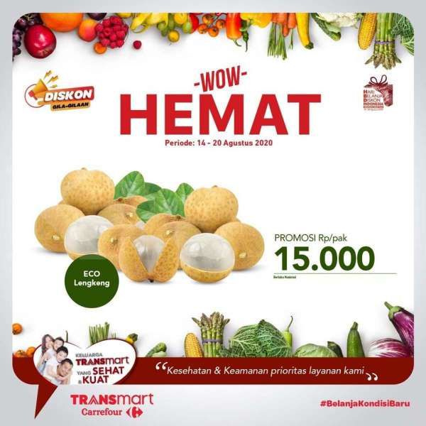 Promo Transmart Carrefour 14 – 20 Agustus 2020