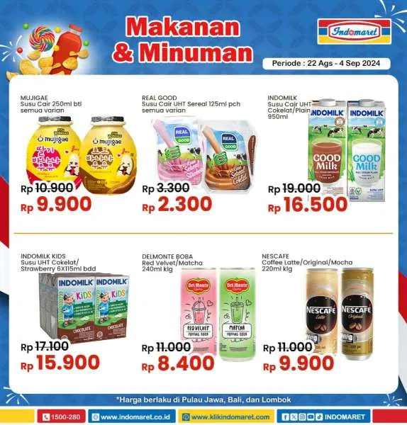 Promo Indomaret Super Hemat Periode 22 Agustus-4 September 2024