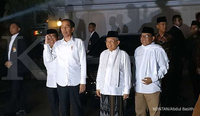 Jokowi dan Ma'ruf Amin akan beri pernyataan di Halim Perdanakusuma