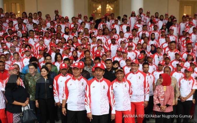 Lepas kontingen Sea Games XXX, Jokowi: 267 juta masyarakat memberikan semangat