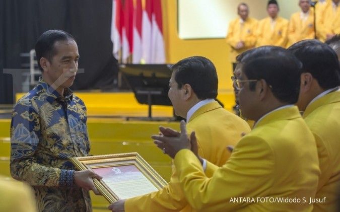 Jokowi minta Golkar konsisten dukung pemerintahan