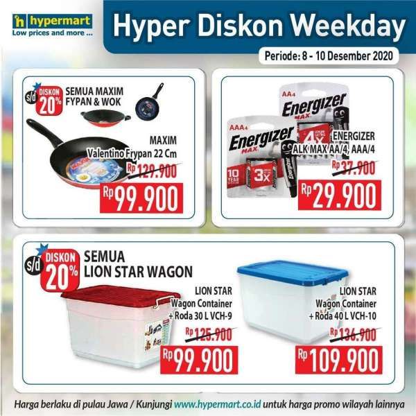 Promo Hypermart weekday 8-10 Desember 2020 