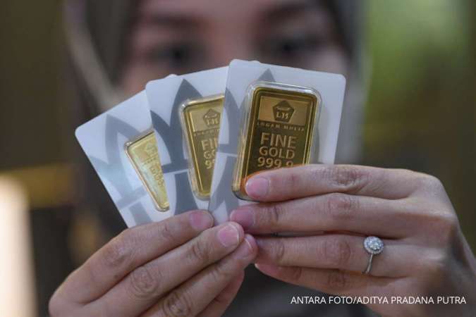 Harga Emas Antam Stagnan Hari Ini 24 Mei