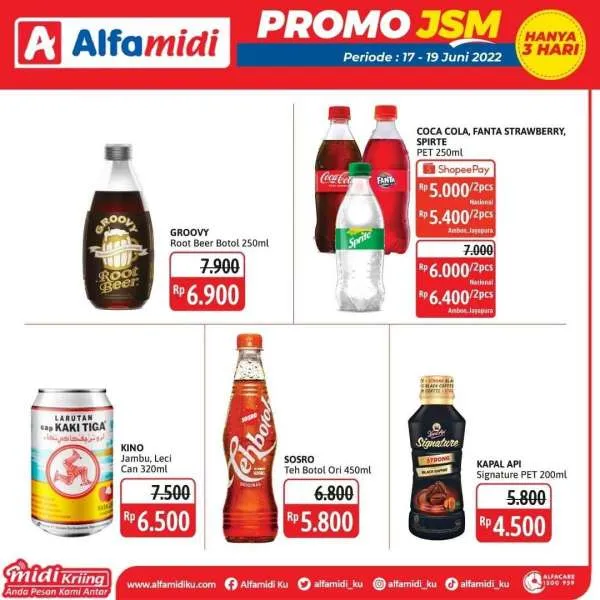 Promo JSM Alfamidi Periode 17-19 Juni 2022