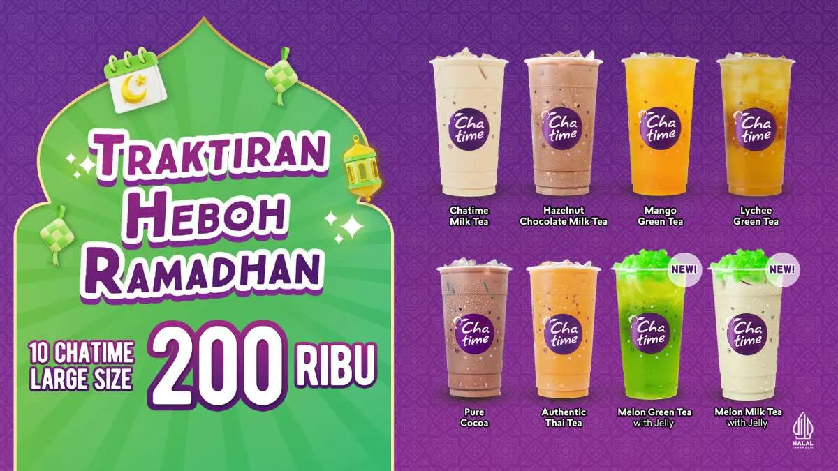 Deretan Manisnya Momen Ramadan Bersama Chatime