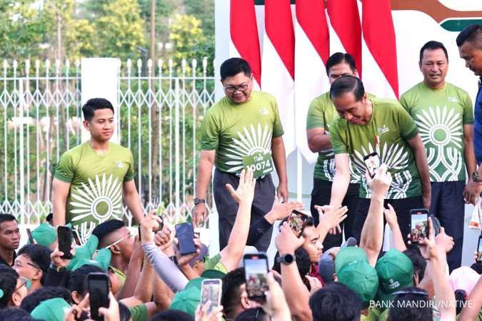 3.182 Peserta Ramaikan Lomba Nusantara TNI Fun Run yang didukung Bank Mandiri