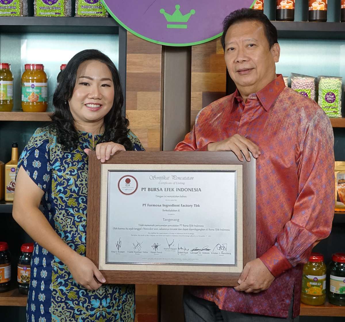 BOBA Tuntaskan Pembangunan Pabrik Baru Akhir Tahun 2021