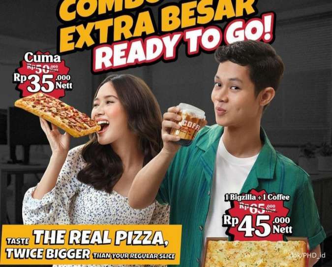 Promo Pizza Hut Delivery PHD September 2024, Menu Pizza Jumbo Bigzilla Rp 35.000